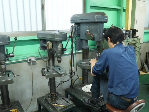 都ステンレス 社員の作業風景